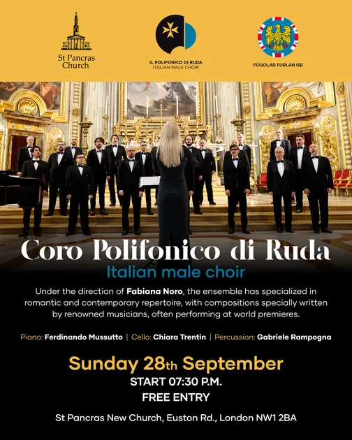 Concert at St. Pancras Church in London 2025 09 28 - Il Coro Polifonico ...